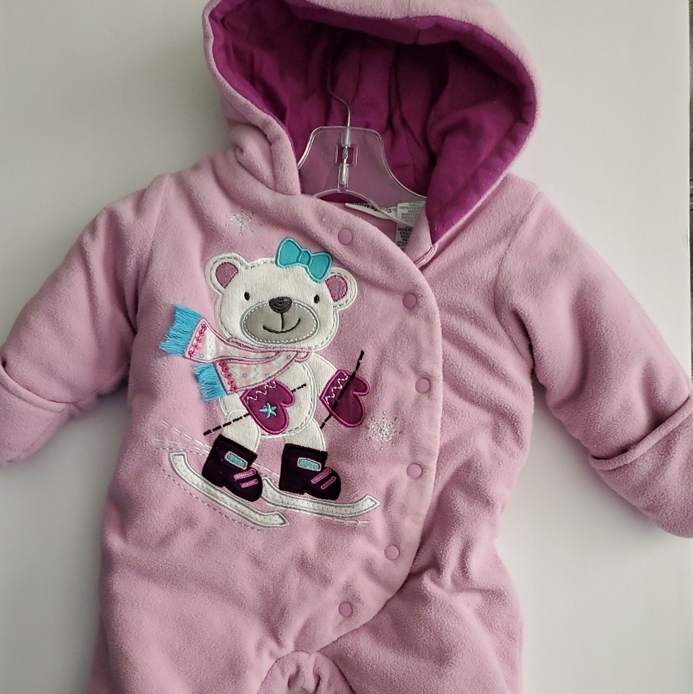 Baby Girls Size 3-6 Months Snow Suit